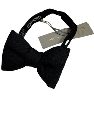 Tom Ford Black Bow Tie Barathea SALE