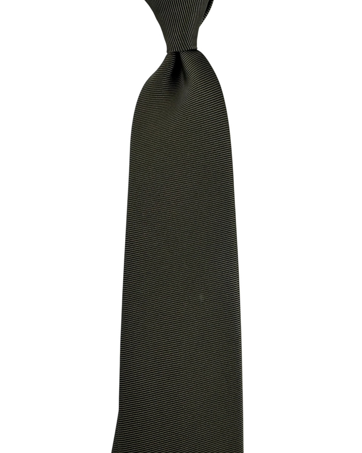 Tom Ford Silk Tie Forest Green Grosgrain