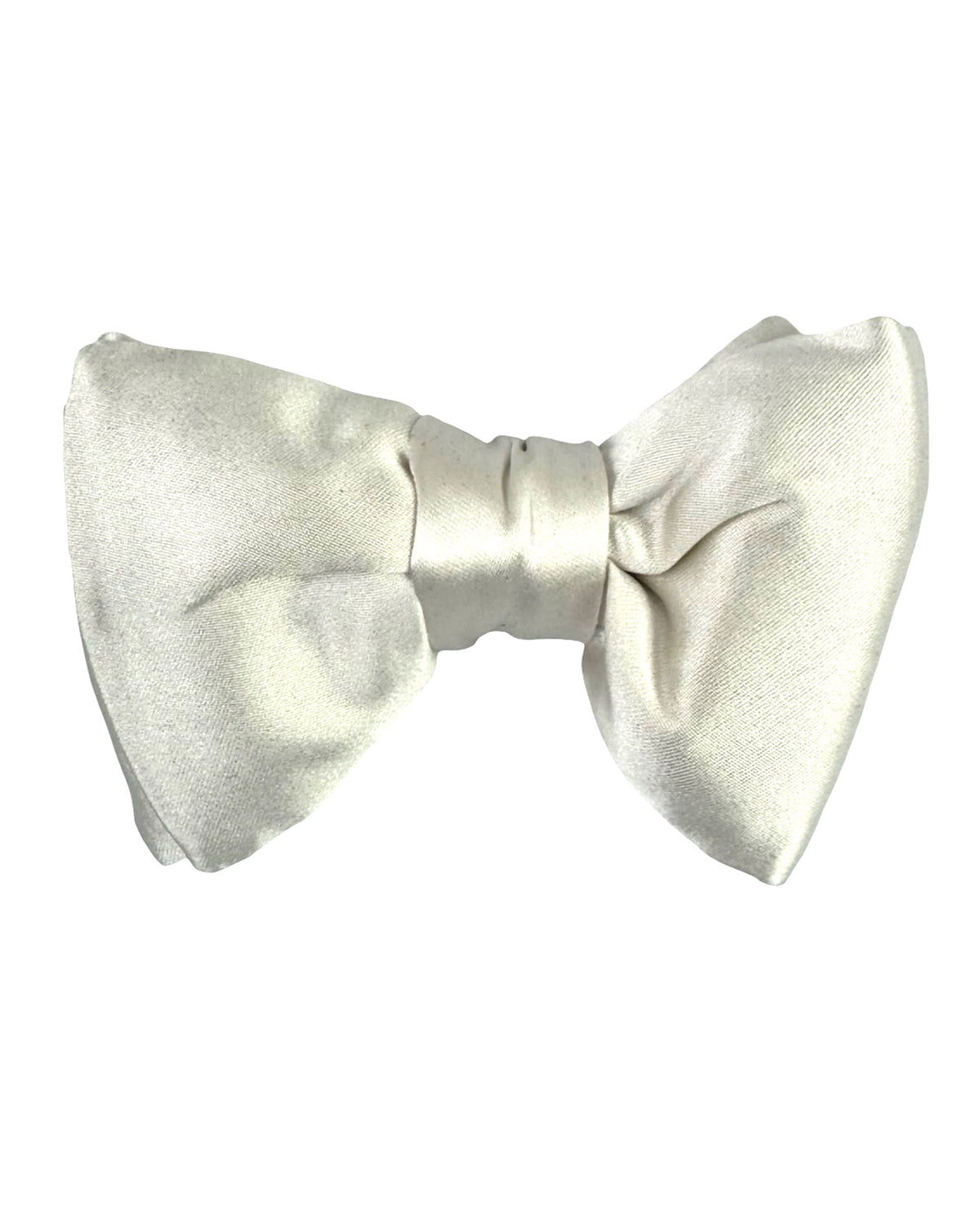 Tom Ford Silk Bow Tie White