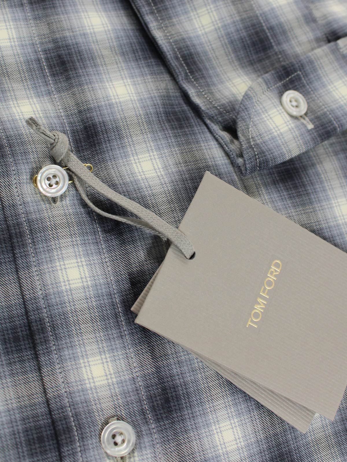 Cotton-Flannel Western Shirt tom Ford
