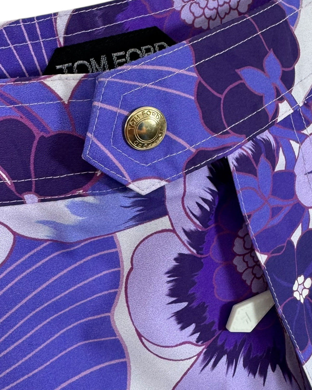 Tom Ford Swimwear Purple Floral Men Swim Shorts EU 48/ S SALE