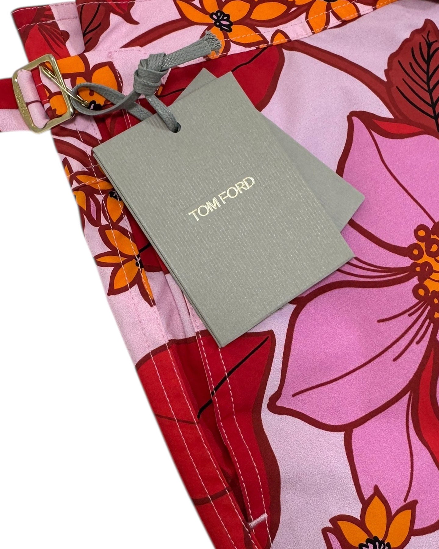 Tom Ford Swimwear Red Pink Floral