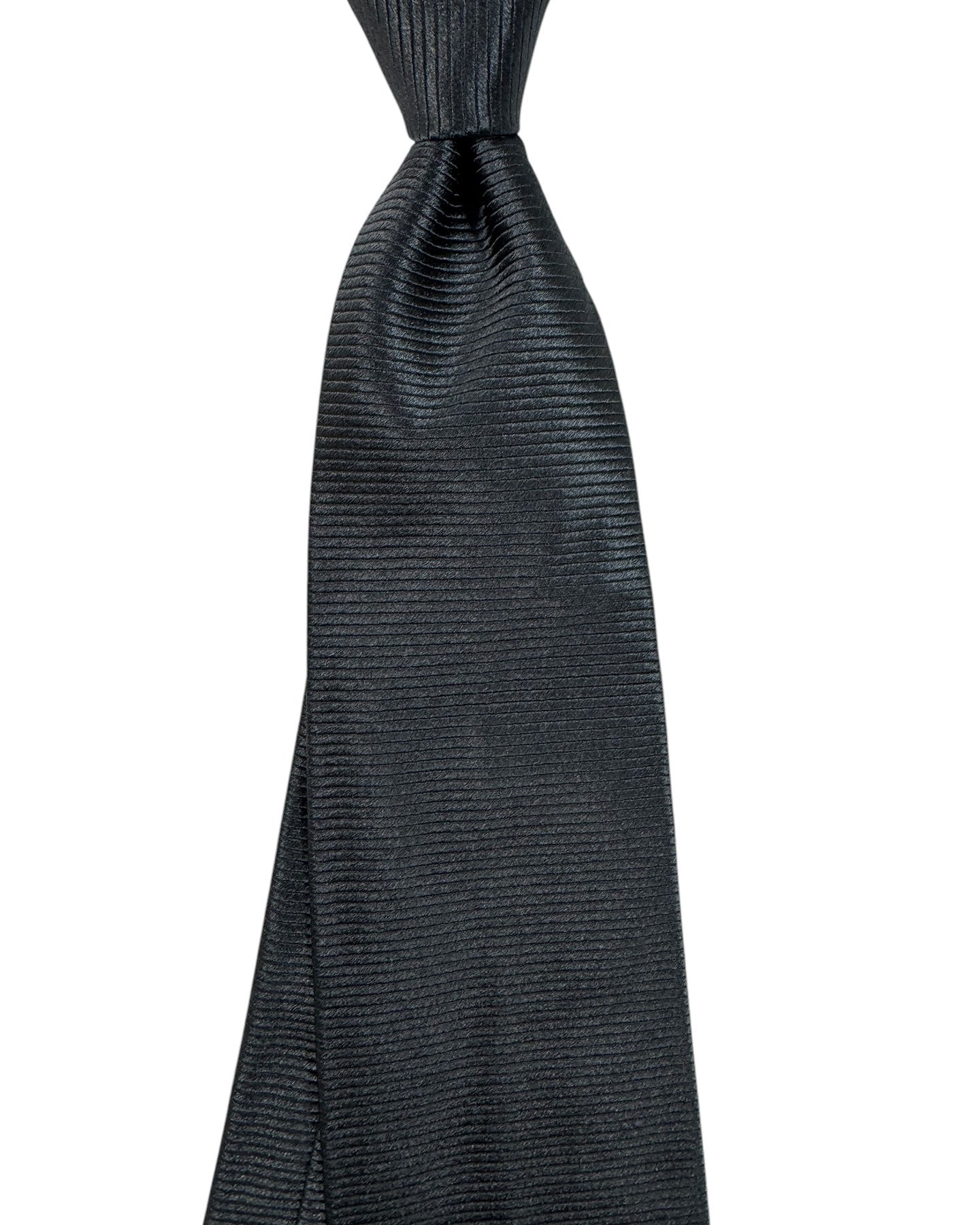 Tom Ford Silk Tie Charcoal Gray