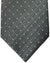 Tom Ford Tie Gray Silver Mini Dots 
