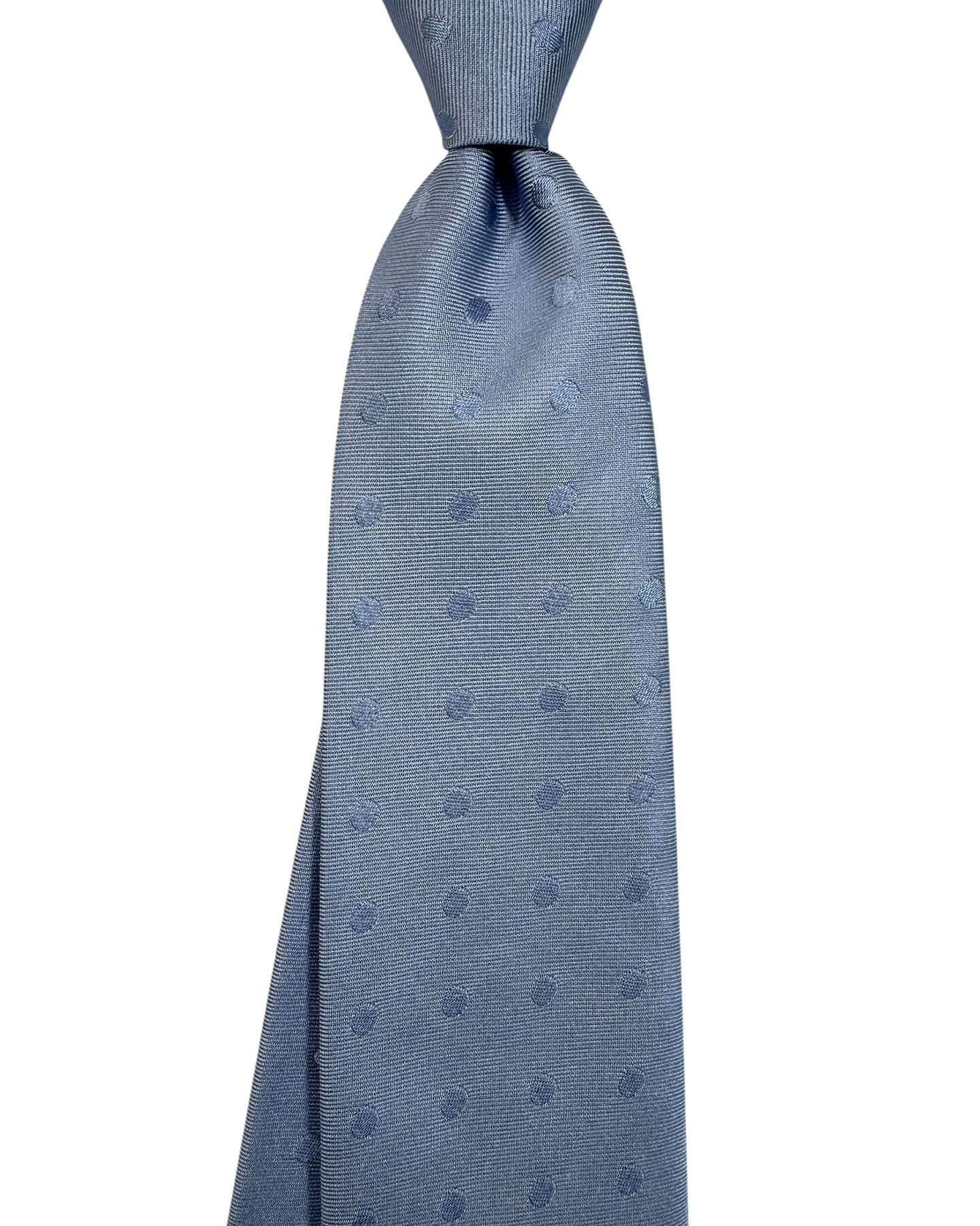 Tom Ford Tie Light Blue Polka Dots