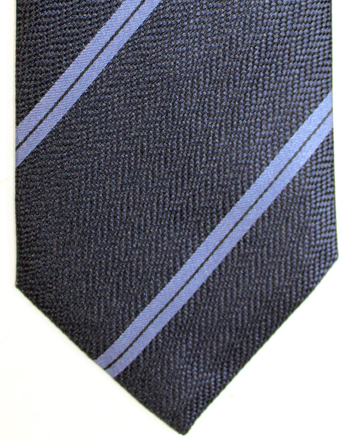 Tom Ford Tie Dark Blue Stripes Design