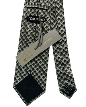 Green Silver Tie