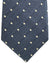 Tom Ford Tie Dark Blue silver Dots - Wide Necktie