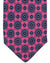 Massimo Valeri 11 Fold Tie Hot Pink Blue Purple - Elevenfold Necktie