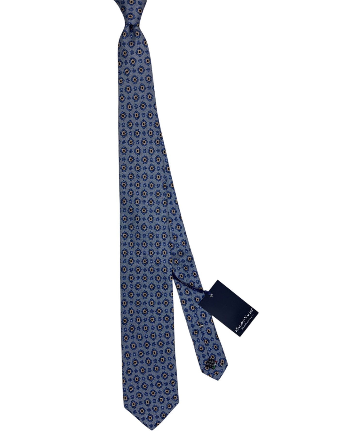 Massimo Valeri Extra Long Tie Gray 