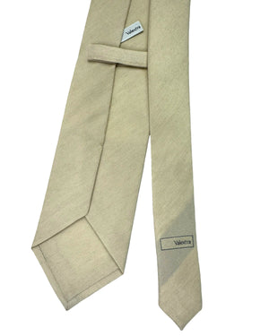 Valextra Tie Light Moss Green - Luxury Wide Necktie