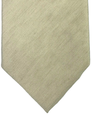 Valextra Silk Tie Light Moss Green - Luxury Wide Necktie