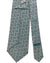 Valextra Silk Tie Aqua With Silver Polka Dots - Wide Necktie SALE