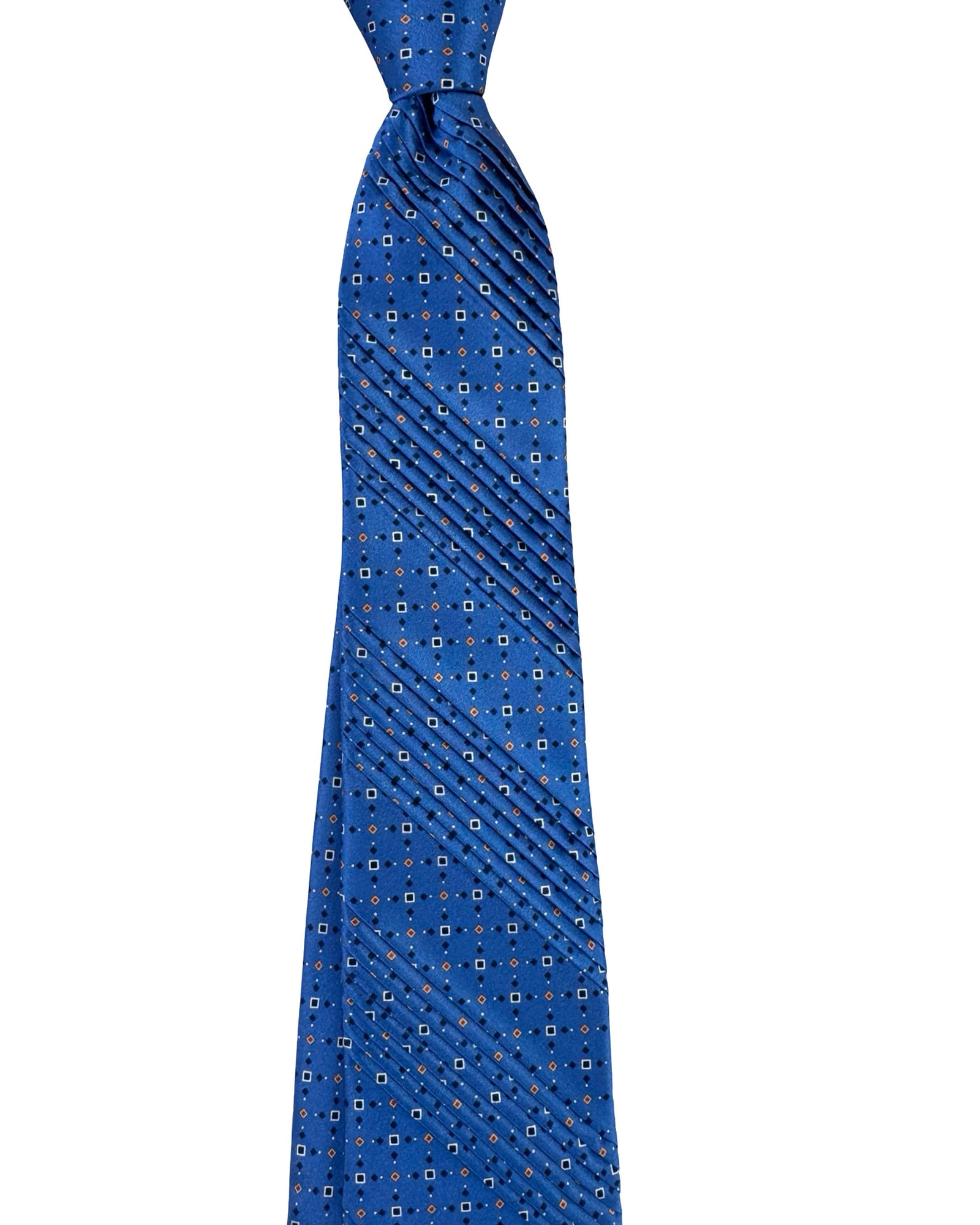 Pleated Silk Necktie