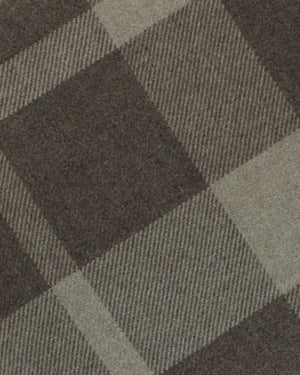 Ermenegildo Zegna Throw Blanket Gray Ceylon Green