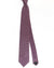 Ermenegildo Zegna Silk Tie Navy Pink Medallions - Hand Made in Italy