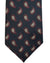Ermenegildo Zegna Tied for  Navy Maroon Paisley - Narrow Necktie