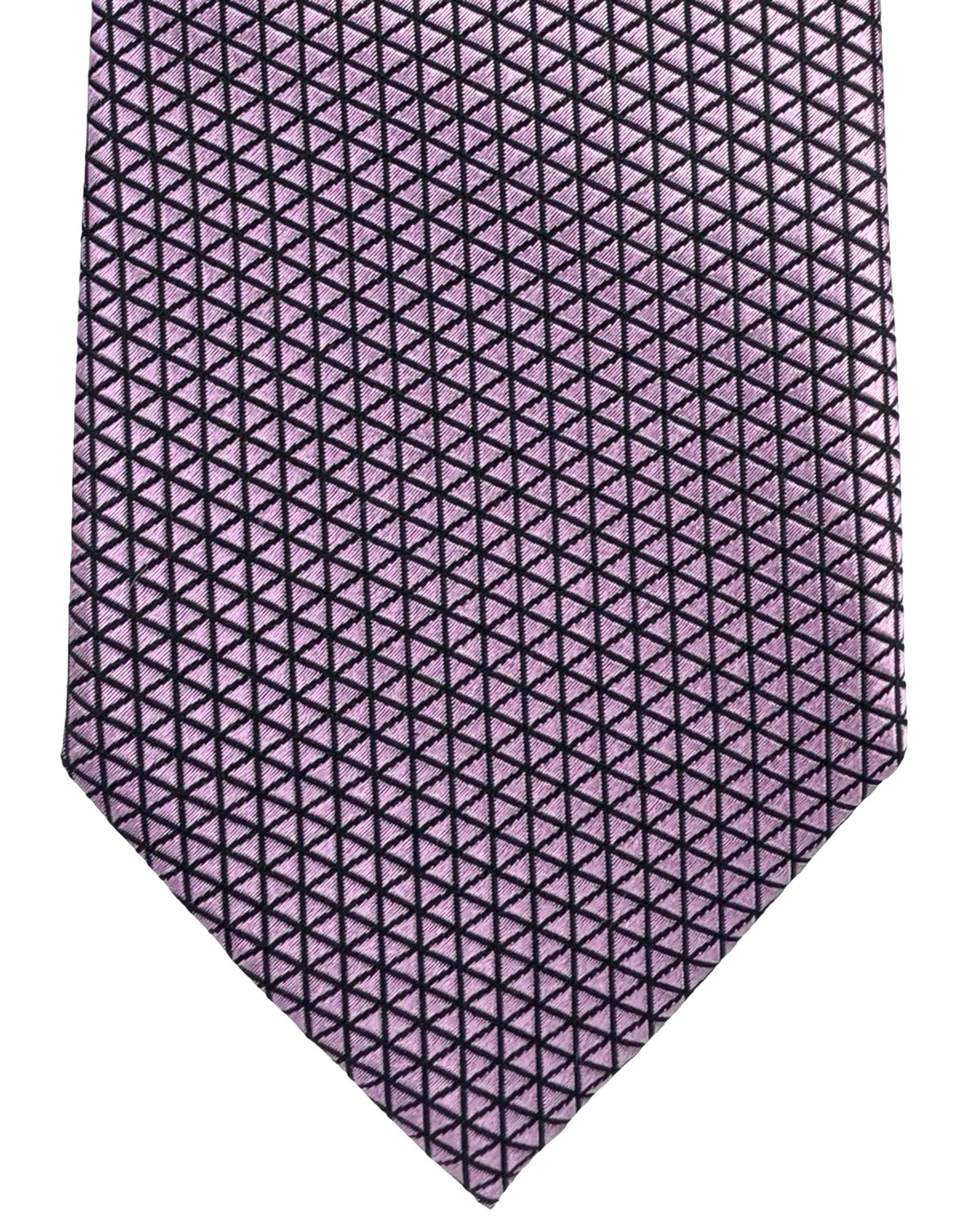 Pink Pattern Tie