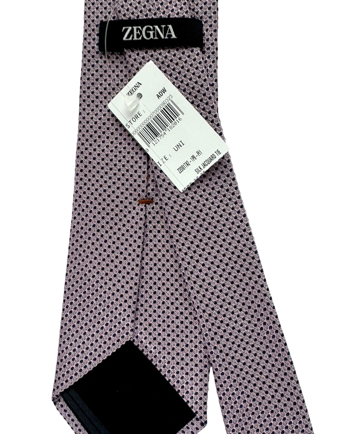 Zegna Silk Tie Light Pink