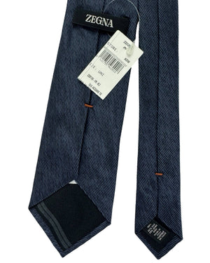 Ermenegildo Zegna Tie Dark Blue