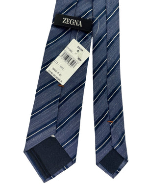 Line Silk Necktie