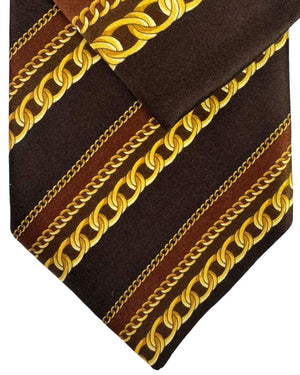 Zilli Silk Tie & Matching Pocket Square Set 