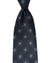 Zilli Tie Black Purple Silver Design - Wide Necktie SALE