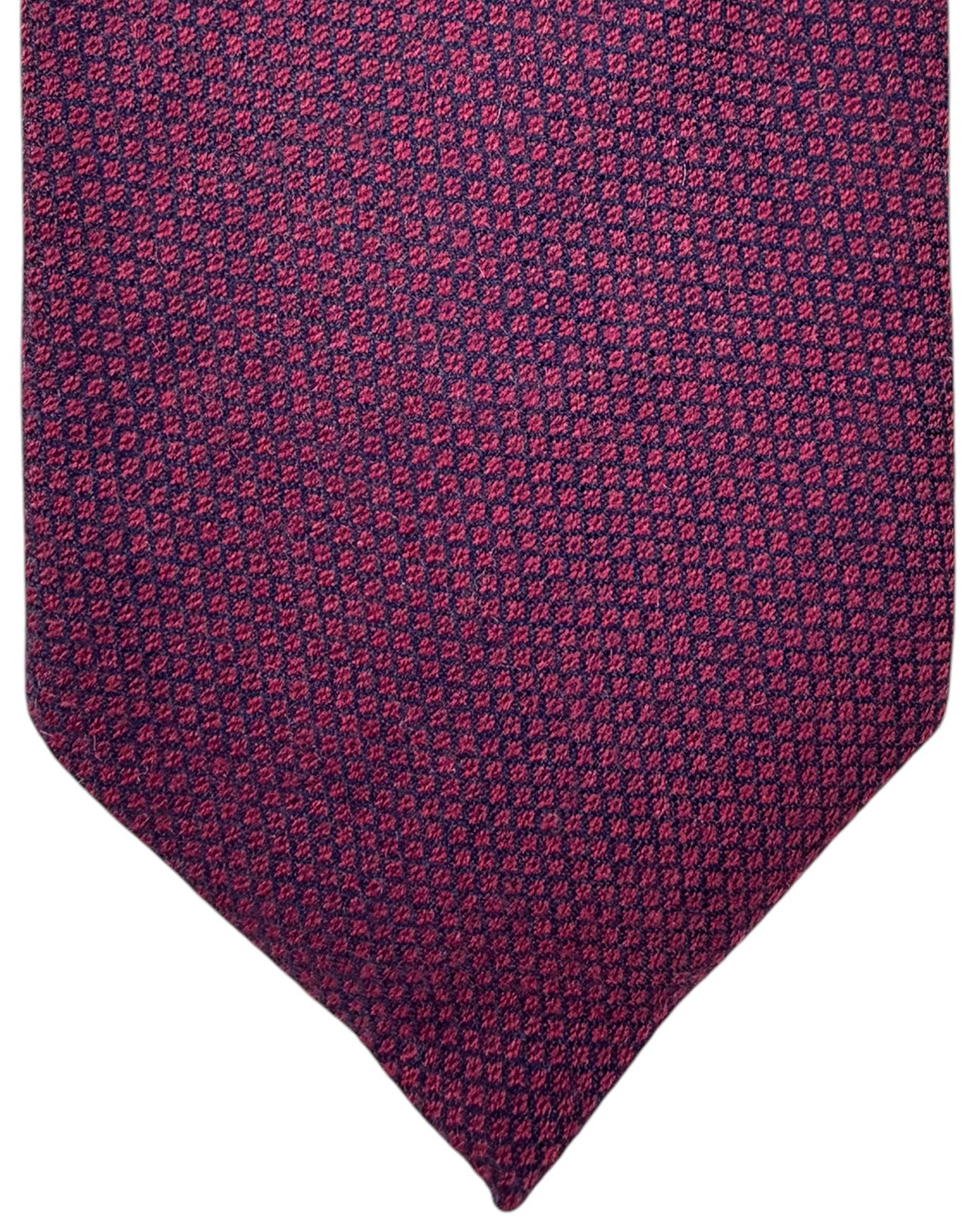 Zilli Necktie Purple Pink - Luxury Wide Tie