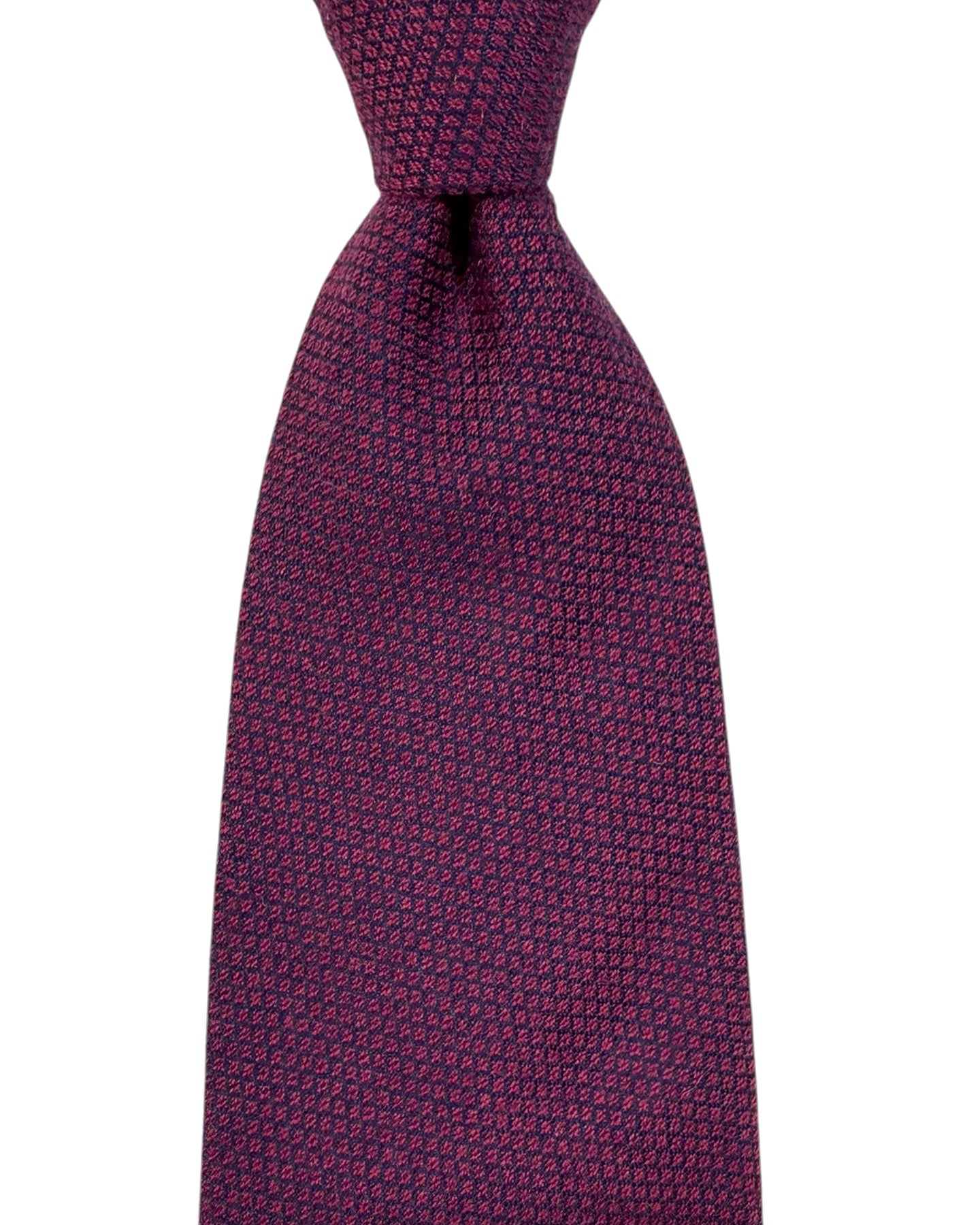 Zilli Necktie Purple Pink - Luxury Wide Tie