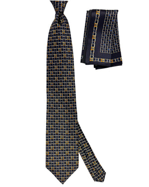 Zilli Tie & Pocket Square