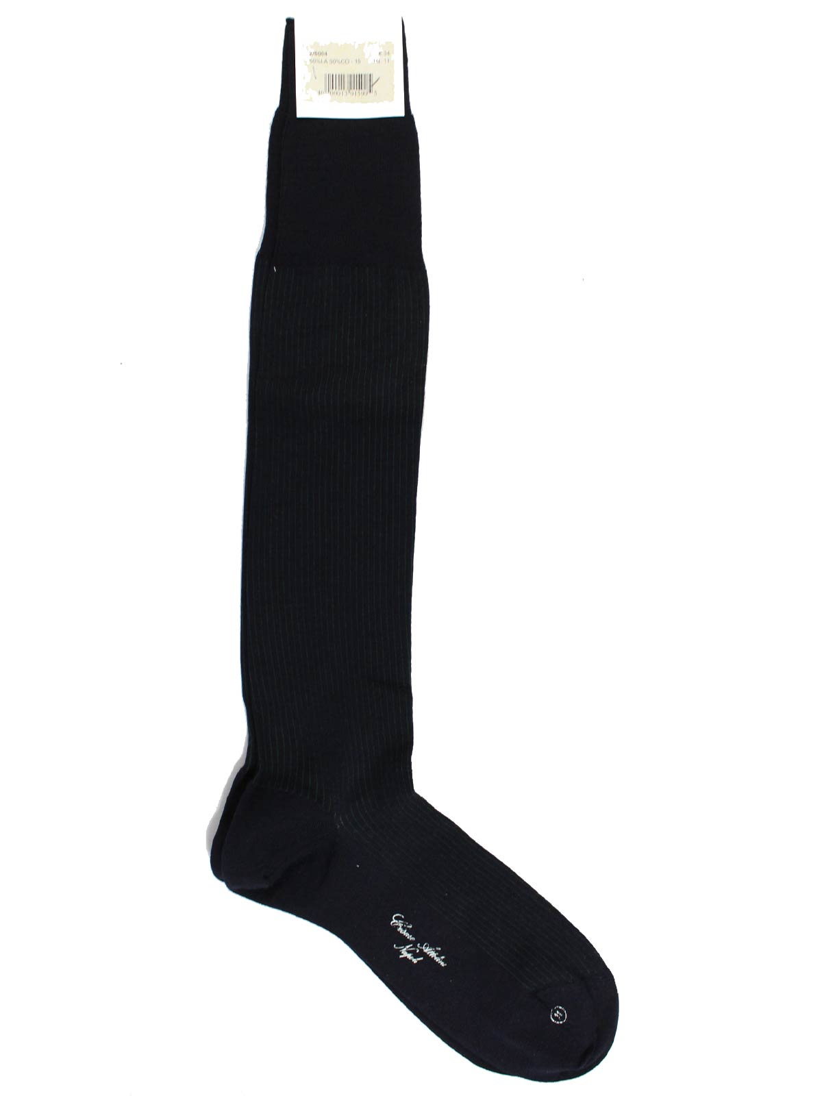 Cesare Attolini Wool Socks Dark Navy