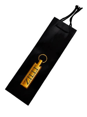 Zilli Skinny Tie Black Gray Unique Design SALE