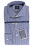 Luigi Borrelli Dress Shirt White Navy Mini Check 