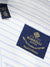 Luigi Borrelli Dress Shirt ROYAL COLLECTION White Blue 