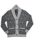 Kiton Cashmere Cardigan Gray Knitwear