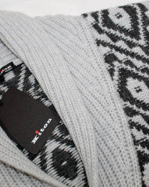 Kiton Cardigan Gray 