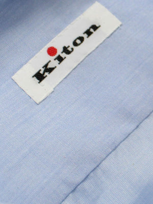 Kiton Dress Shirt Blue 42- 16 1/2 SALE