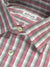 Kiton Sport Shirt Red Gray Glen Check 40 - 15 3/4