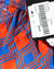 Kiton Youth Swim Shorts 4 Orange Blue Geometric