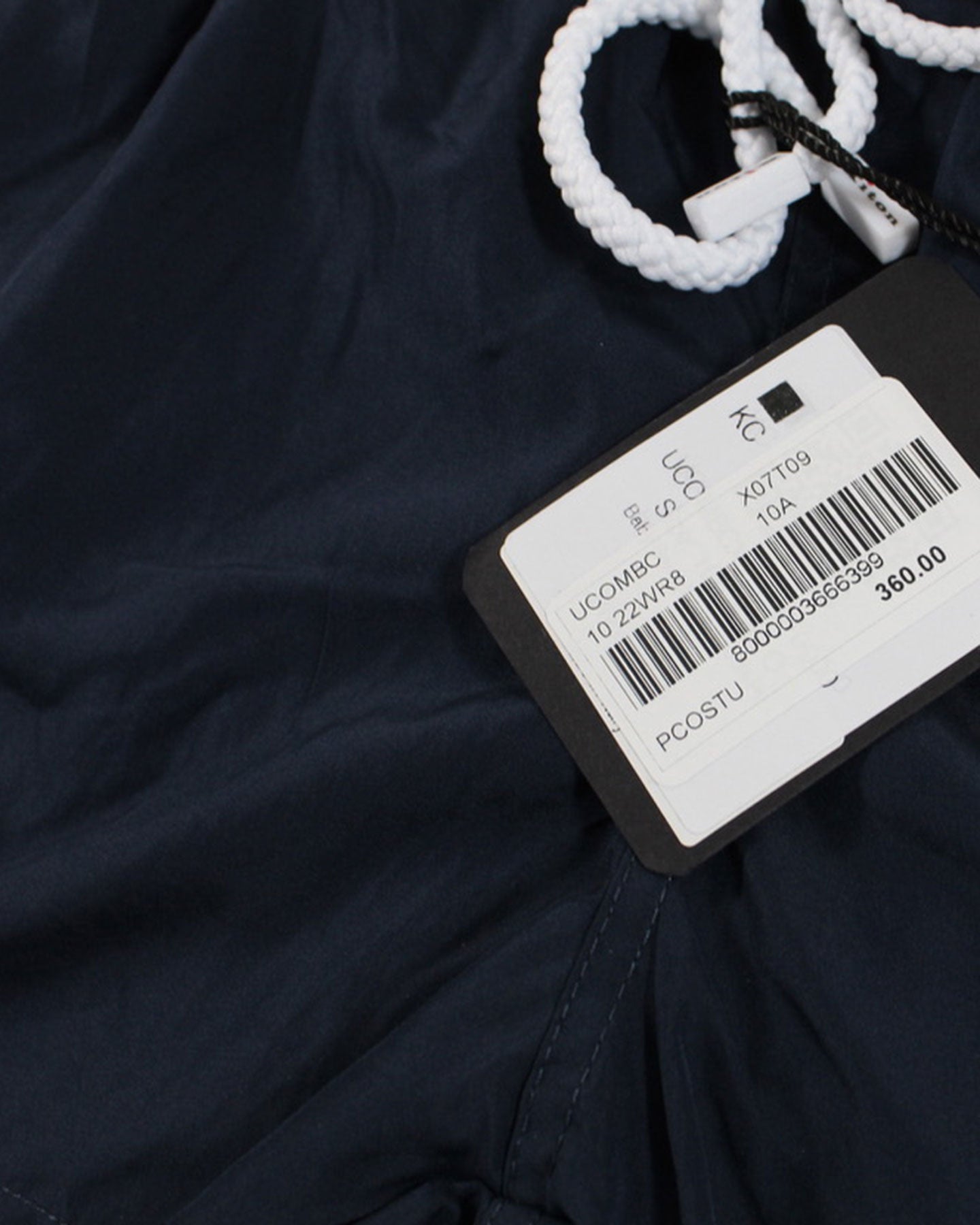 Kiton Youth Swim Shorts 10 Navy Solid