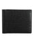 Kiton Men Wallet Black Grain Leather - Bifold With Money Clip SALE