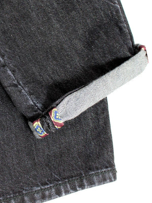 E. Marinella Jeans Black Hand Made Denim
