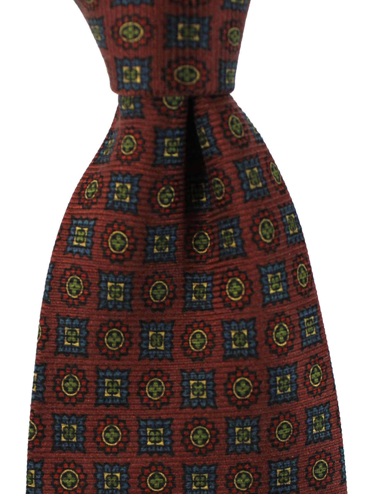 E. Marinella Tie Brown Medallions