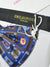 Emilio Pucci Cummerbund  Bow Tie Set Navy Brown