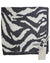 Tom Ford Pocket Square Silver Black Tiger Print