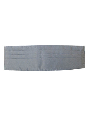 Valentino Cummerbund Charcoal Gray New