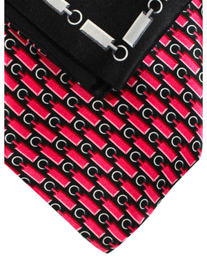 Zilli Silk Tie & Matching Pocket Square Set